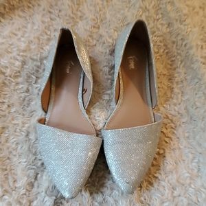 Sparkly flats